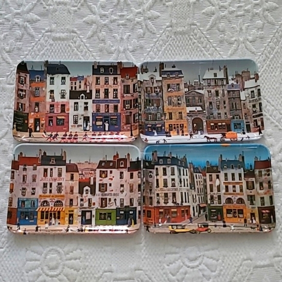 Michel Delacroix Accents Michel Delacroix 4 Melanine Plates